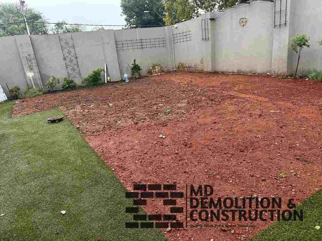 After-Inground pool removal johannesburg south africa